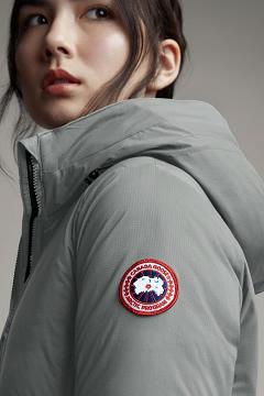 Chamarras Canada Goose Mujer Mexico - Camp Chaqueta De Plumas Grises KH4106598